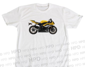 T-shirt R6 Motorsports, moto, vélo, T-shirt Ring Spun Soft Tee