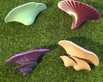 3D Printed Oyster Mushroom Ledge: Magnetic Platform for Inverts - Jumping Spider, Mantis