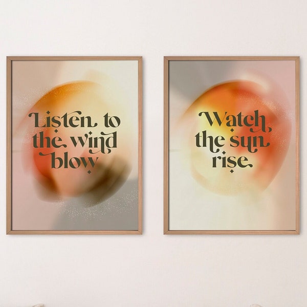 Listen to the Wind Blow, Watch the Sun Rise, The Chain Fleetwood Mac Lyrics, Twin Double Digital Download Print, Boho Print, Printable Art.