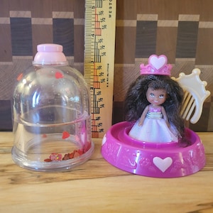 Vintage RARE 1992 &#39;Princess Krystal HEARTS African American&#39; COMPLETE Krystal Princess by Playskool