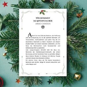 AdventsKalender zum Ausdrucken