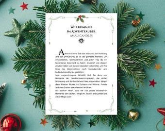 AdventsKalender zum Ausdrucken