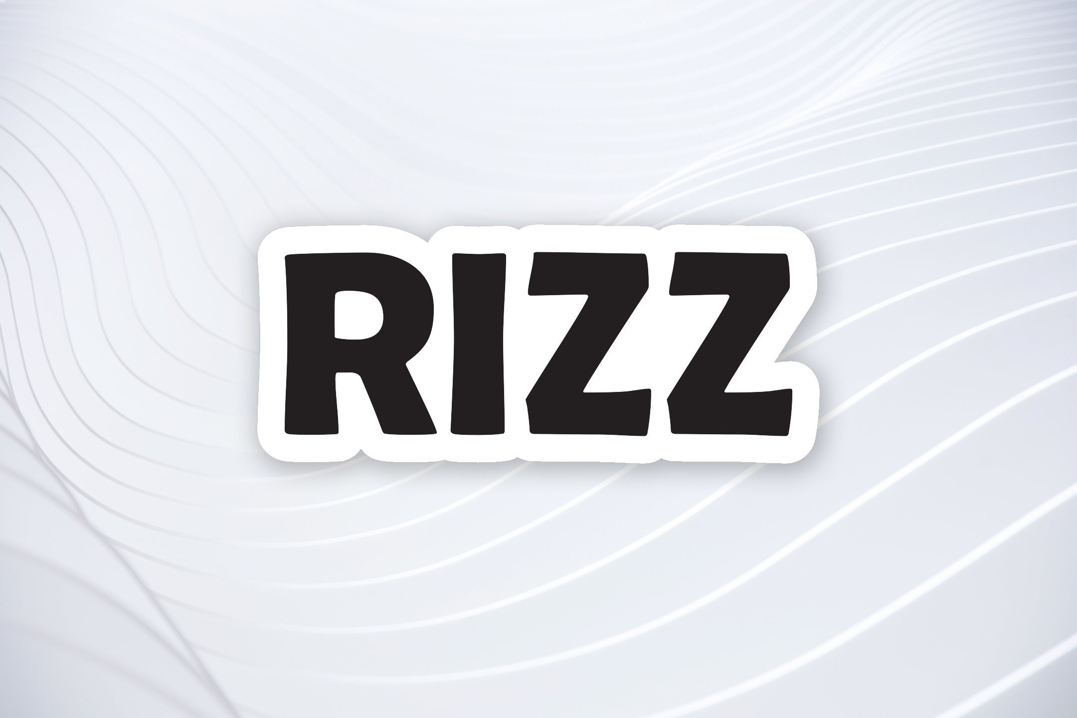Cool Rizz Sticker Rizz Sticker - Etsy