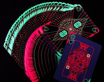 Carte da gioco Chris Cards V2 - Cardistry, carte magiche con effetto luminoso, mazzi di carte per trucchi di magia - Carte da gioco - Carte da poker