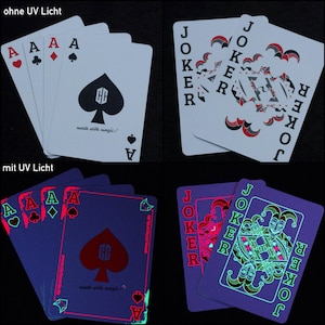 Cartes à jouer Chris Cards ® V1 Cardistry, cartes magiques avec effet lumineux image 6