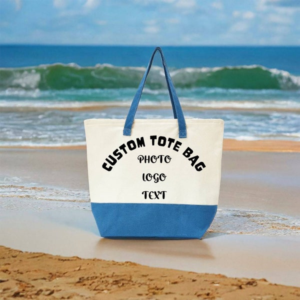 Custom Tote Bag, Promo Products, Logo Tote Bag, Custom Canvas Bag, Personalized Canvas Bag, Reusable Shopping Bag, Custom Shopping Bag