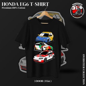 EG6 T-shirt for Honda Civic Vtec JDM Shirt, Shirt for Him, Gifts for Him, Honda Civic EG6, Japanese Car,Civic EG6 EK9 Shirts for Men Graphic