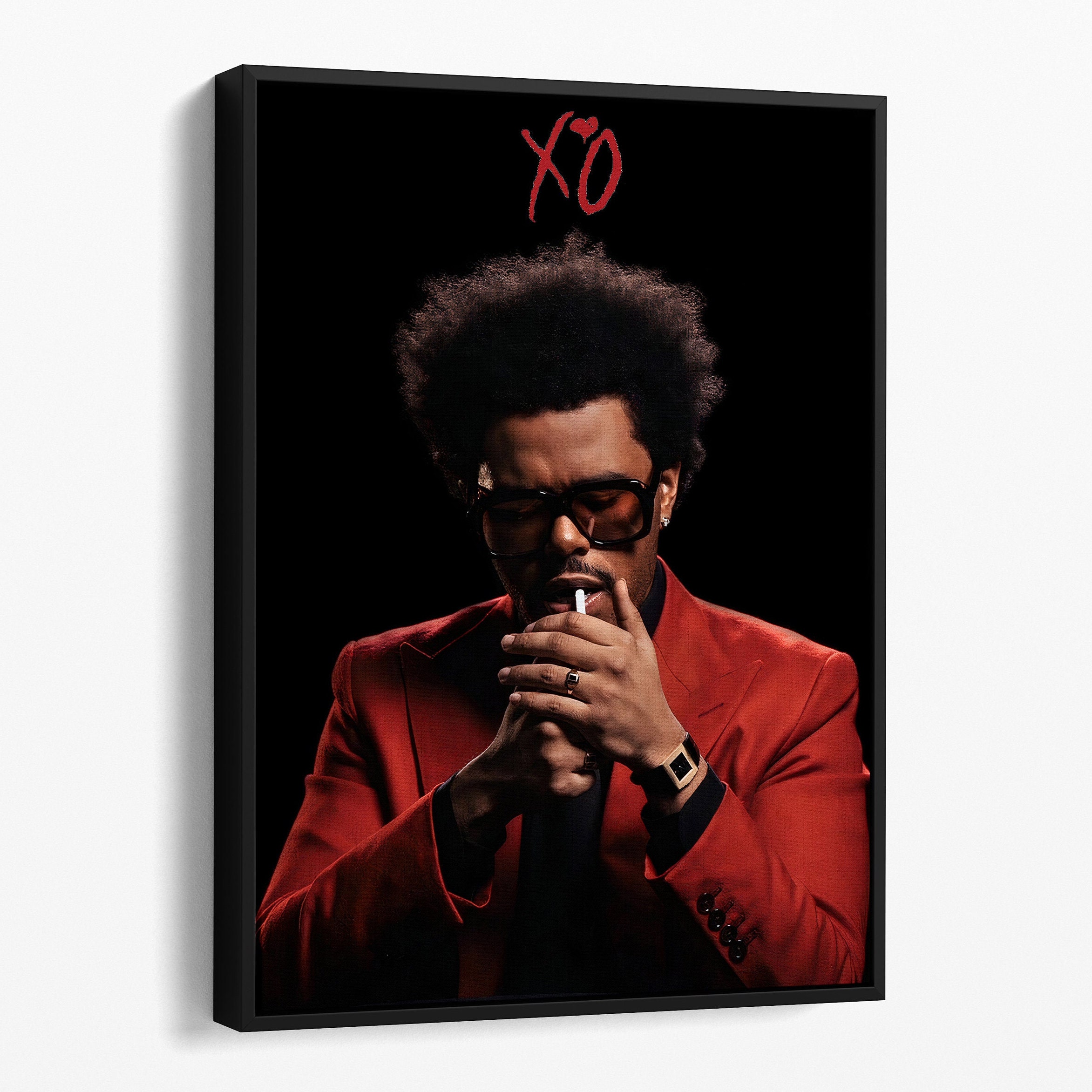 Discover The Weeknd XO, The Weeknd Canvas Wall Art, XO Canvas Wall Art, Music Canvas Wall Art