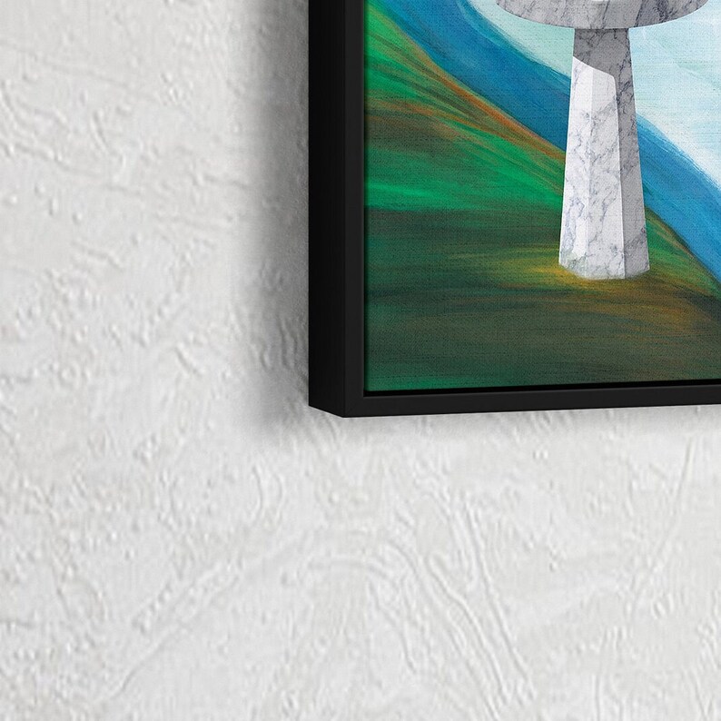 Simpsons Movie Poster, Cartoon Canvas Wall Art, Cartoon Series Canvas