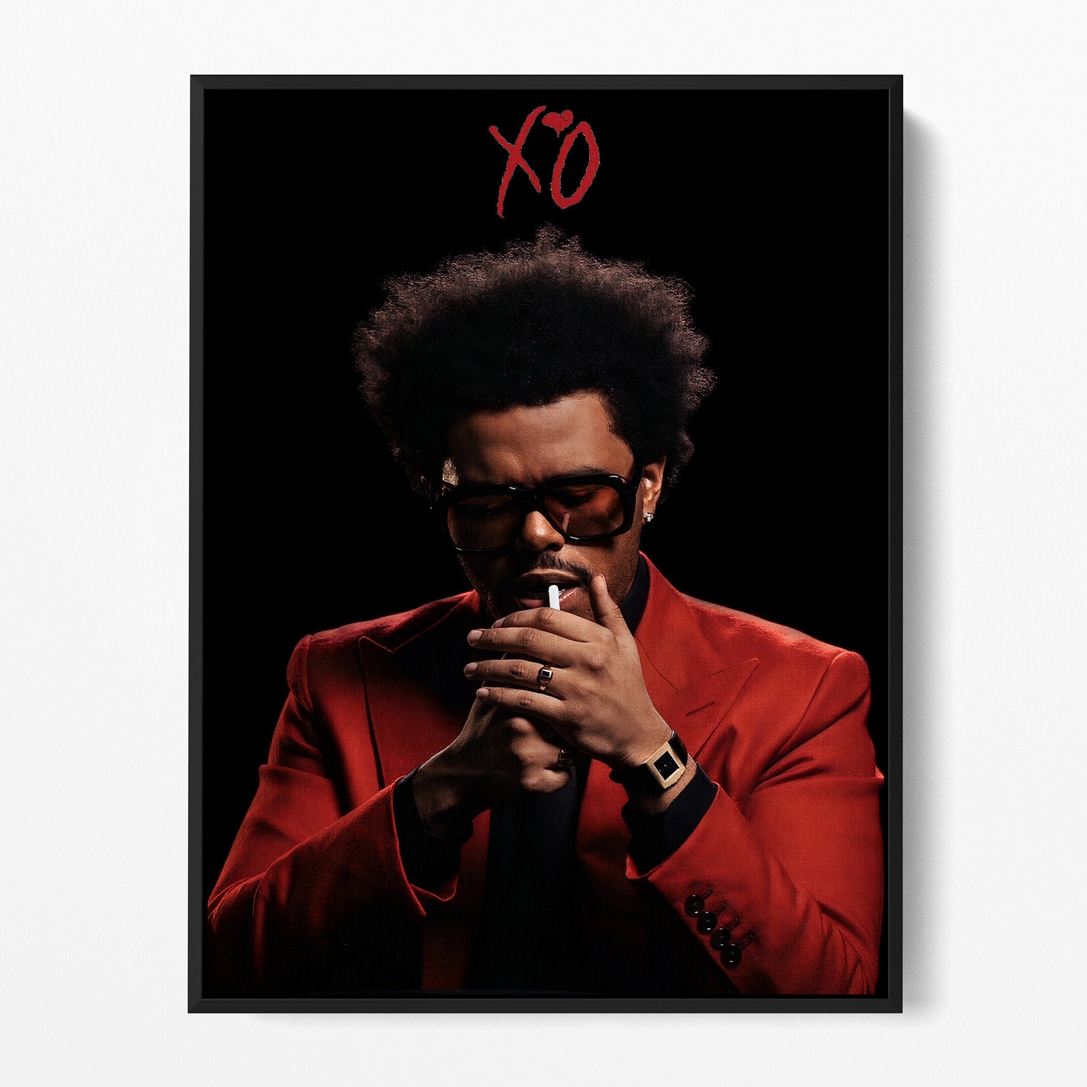 Discover The Weeknd XO, The Weeknd Canvas Wall Art, XO Canvas Wall Art, Music Canvas Wall Art