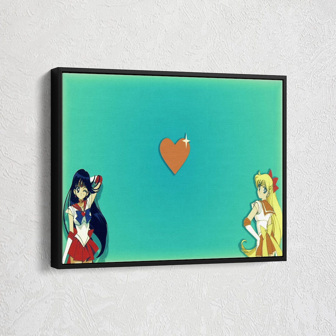 Anime Girls Girls, Anime Girls Canvas, Anime Canvas Wall Art, Anime Series Canvas, Luxery Canvas