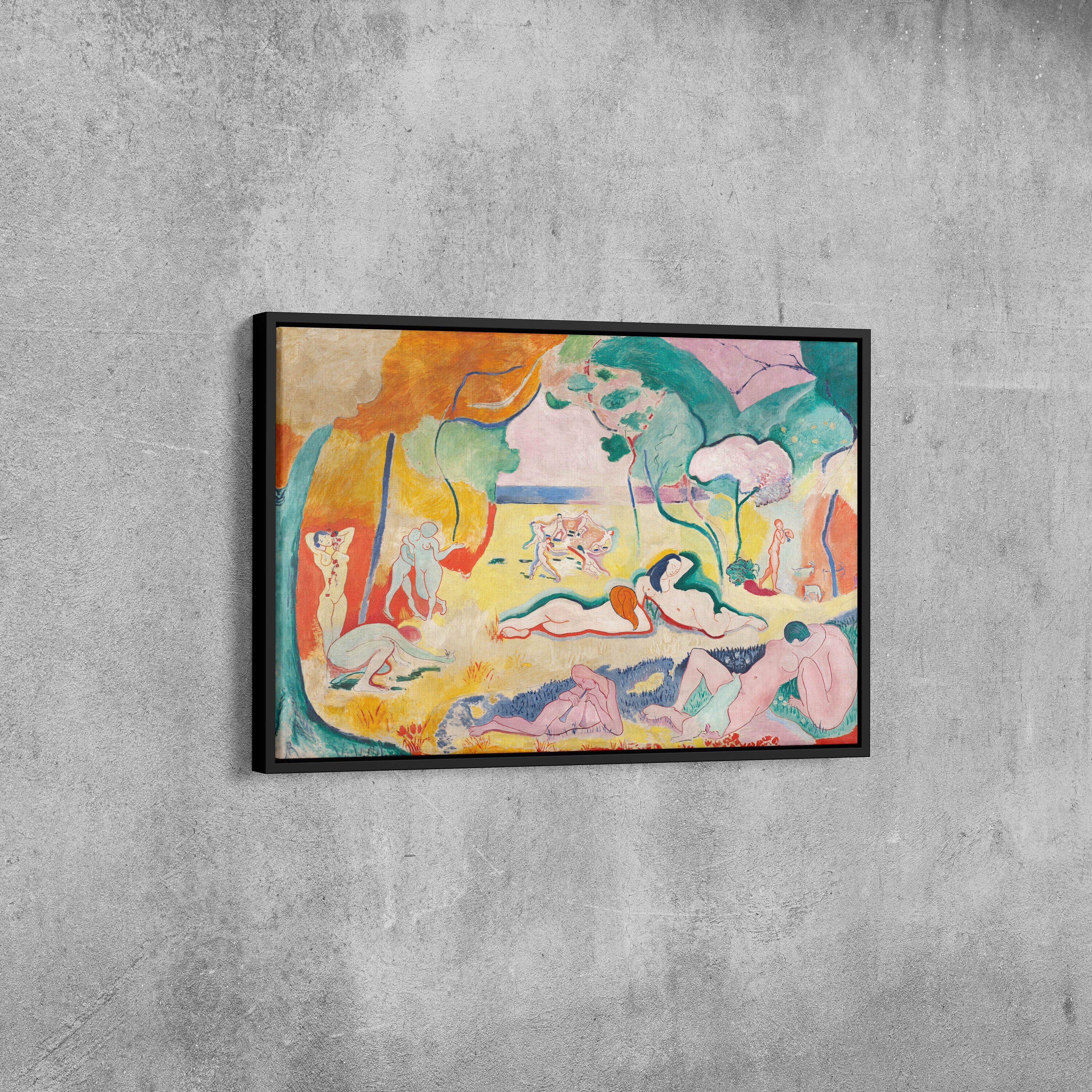 Henri Matisse Art, the Joy of Life Canvas, Poster Art Reproduction ...