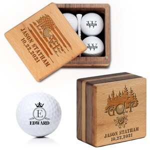 Personalized Gift for Golfers, Ball Marker Gift with Luxury Box, Custom Golf Accessory, Golf Gift Idea, Golf team, Father&#39;s day gift for dad