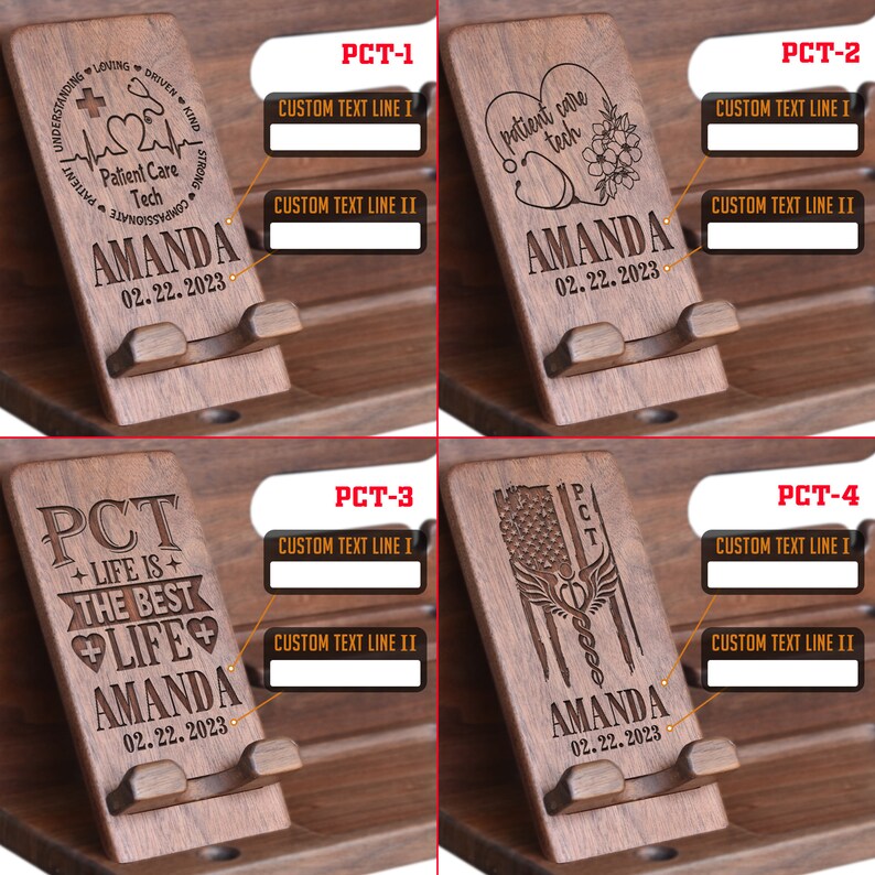 Patient Care Technician Gift, Docking Station, Desk Organizer, Nurses