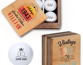 Birthday Gifts for Men, Golf Ball Marker Gift with Luxury Box, Personalized Golf Gift, Gift for Special Anniversary, Custom Birthday Gift