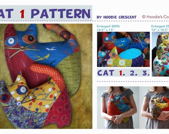 PDF Patchwork Sewing Pattern / Car 1 Pillow