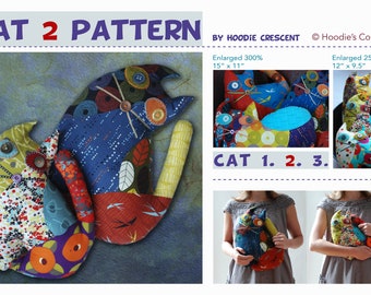 PDF Patchwork Sewing Pattern / Car 2 Pillow