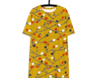 Robe t-shirt jaune Annaluna