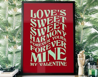 Choose Your Own Song Lyrics Print, Framed Music Wall Art, Favorite Song Lines, Personalized Lyrics Poster, Gift for Music Lover