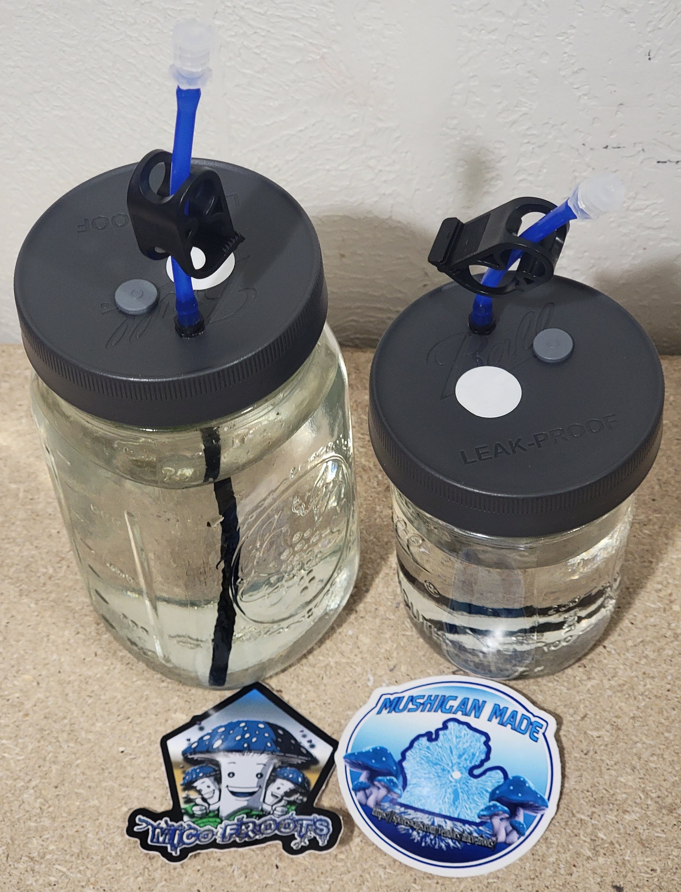 Premium Liquid Culture Dispensing Lids x2 (Wide Mouth)