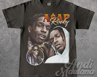 ASAP Worldwide Shirt ASAP Rocky ASAP Mob Hip Hop Music Rap Tee