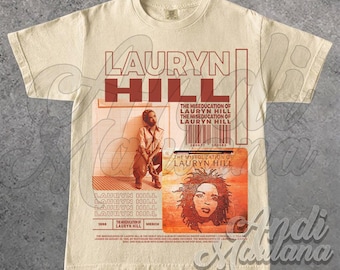 Limited Lauryn Hill Unisex Softstyle T-Shirt, Unisex Shirt, Miseducation of Lauryn Hill Poster 90s Aesthetic Graphic tee