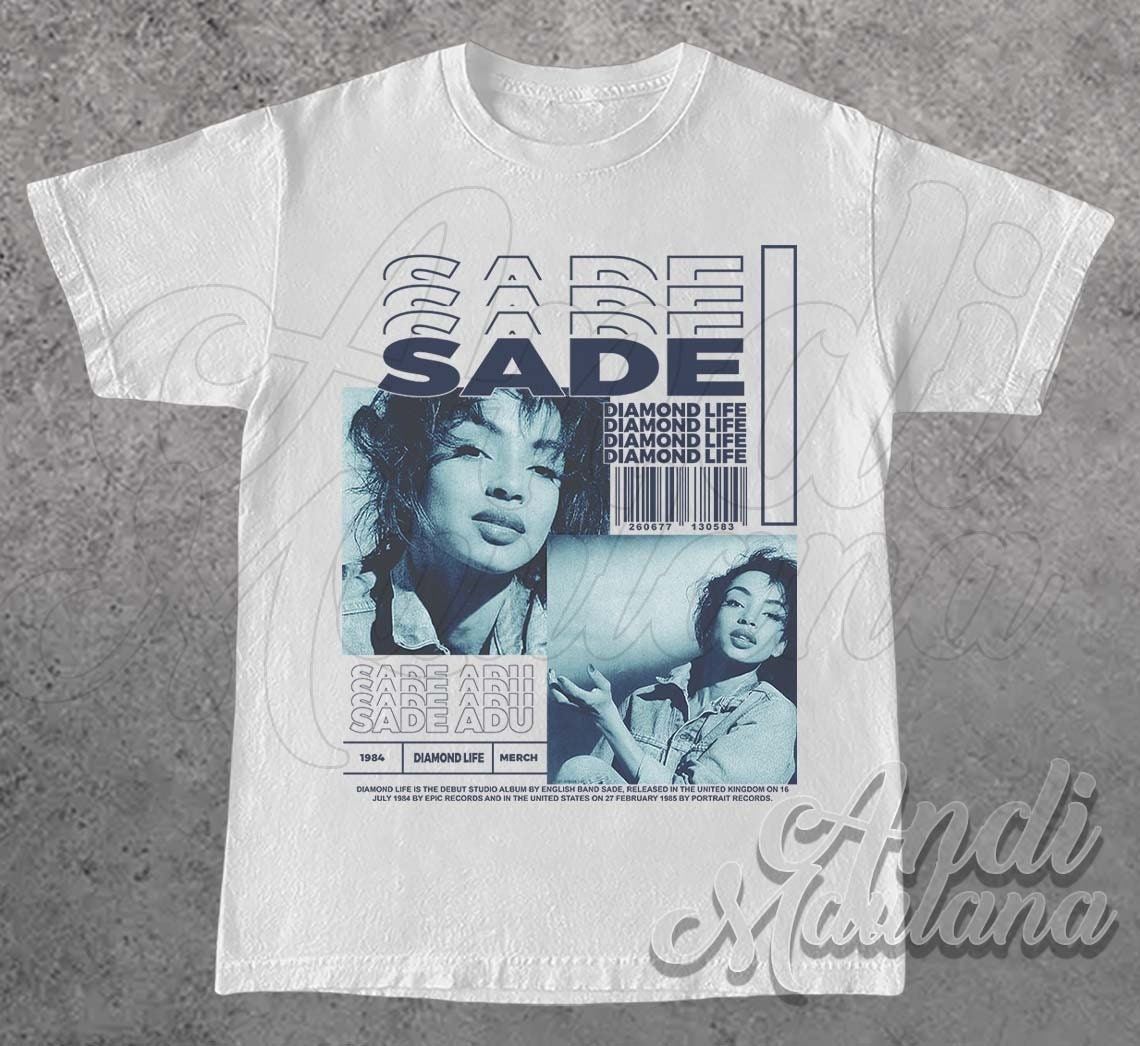 Mens Womens Tshirt Sade Diamond Life - Transparent Shirts