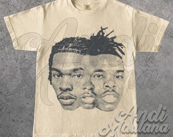 LIL BABY ラッパー兼シンガー Tシャツ ヴィンテージ ラップ Tシャツ コンサート、ツアー Tシャツ、男女兼用ギフト Tシャツ、ファンギフト LB587