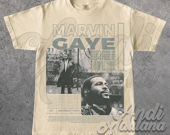Marvin Gaye What's Going On Cantautore e musicista T-shirt unisex Softstyle in edizione limitata