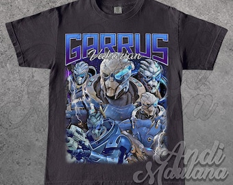 Garrus Vakarian Mass Effect Unisex Shirt, Video Game Fan Gift, N7 Alliance Top, Commander Shepard Apparel, Gamer Clothing Tee Api