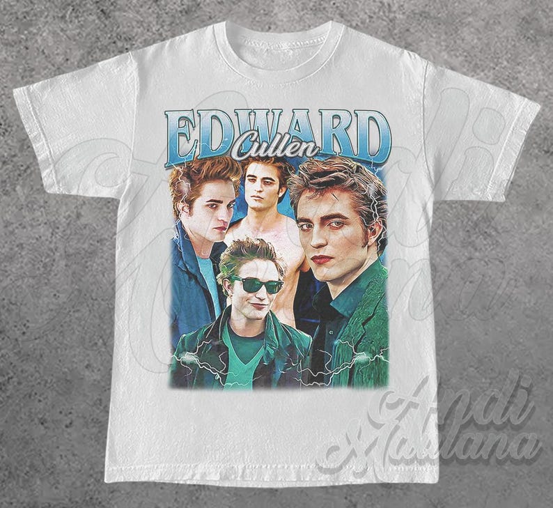 Edward Cullen Twilight, Vampire Unisex Softstyle T-shirt, Edward Cullen ...