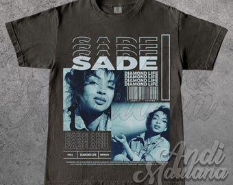 SADE Adu Diamond Life Singer-songwriter Limited Unisex Softstyle T