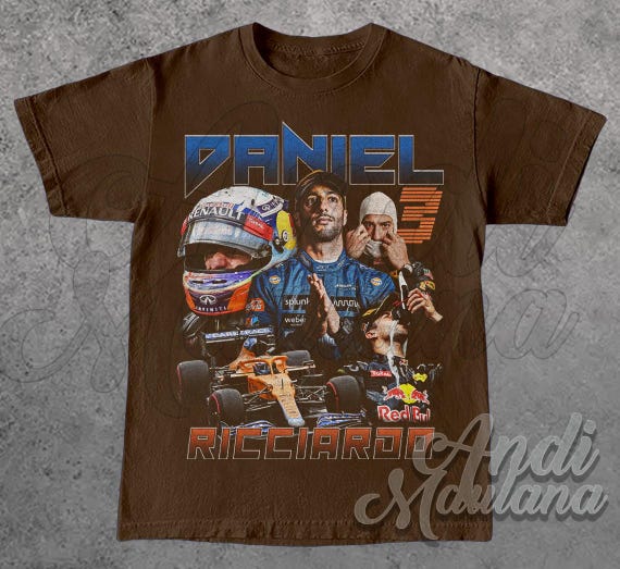 Daniel Ricciardo Formula One, F1 Racer Unisex Softstyle T-shirt