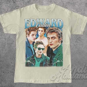 Edward Cullen Twilight, Vampire Unisex Softstyle T-Shirt, Edward Cullen Merch Poster Graphic Tee