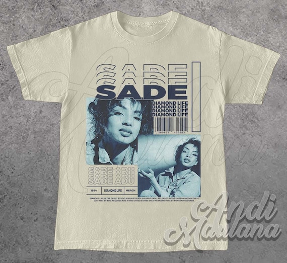 SADE Adu Diamond Life Singer-songwriter Limited Unisex Softstyle T