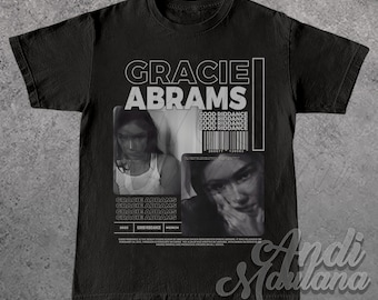 Limited GRACIE ABRAMS Unisex Softstyle T-Shirt, Gracie Abrams Merch, Gracie Abrams Good Riddance Album 90s Poster Graphic tee