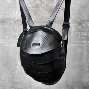 Big Pangolin Backpack, Recycled Rubber, Waterproof, RFID Blocking image 7