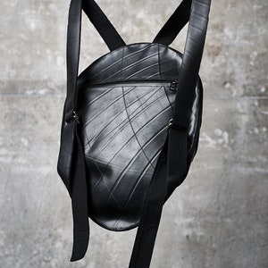 Big Pangolin Backpack, Recycled Rubber, Waterproof, RFID Blocking image 5