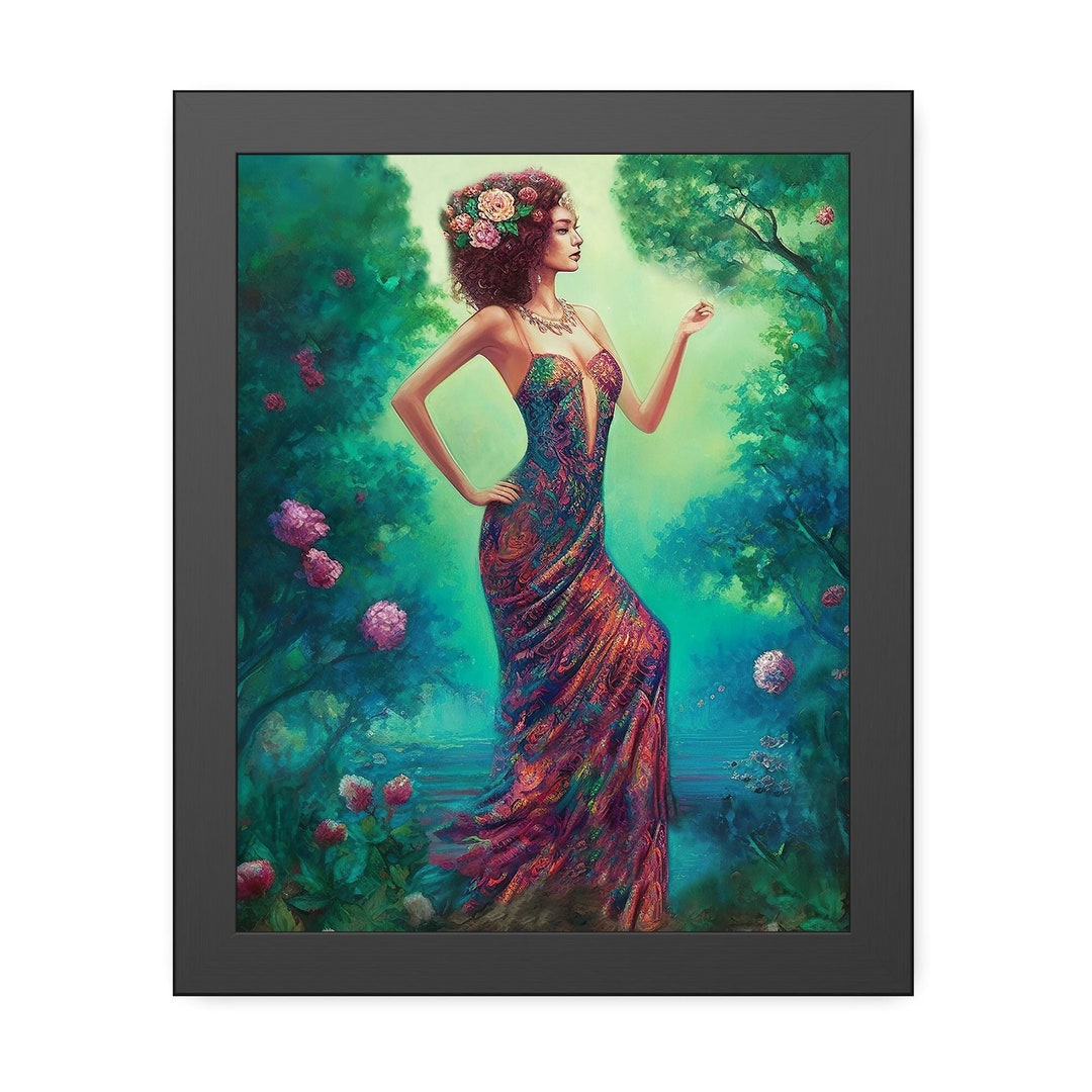 Calypso Mythological Art 11x14 Print Pagan Mythology Etsy