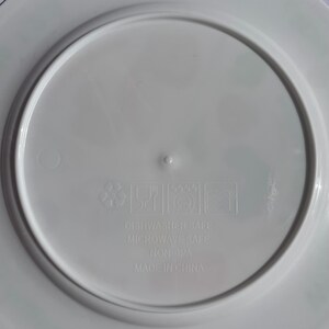 Close up of the back of the healthy kids plate