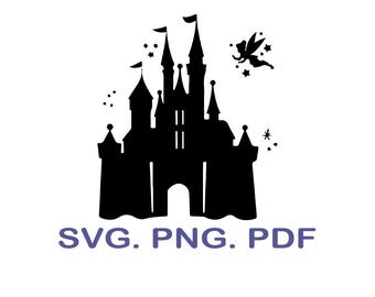 Magic Kingdom Castle SVG, Cricut & Silhouette Cut Files (Digital Download)