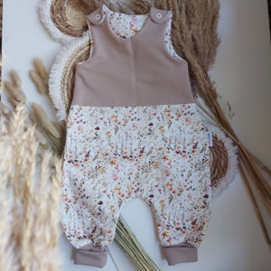 Baby Romper Fall Flowers, Flowers, Dungarees Baby, Overall, Home Coming Outfit