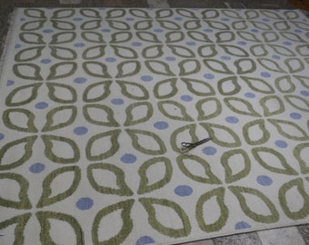 Handmade Oushak rug for living room or any room