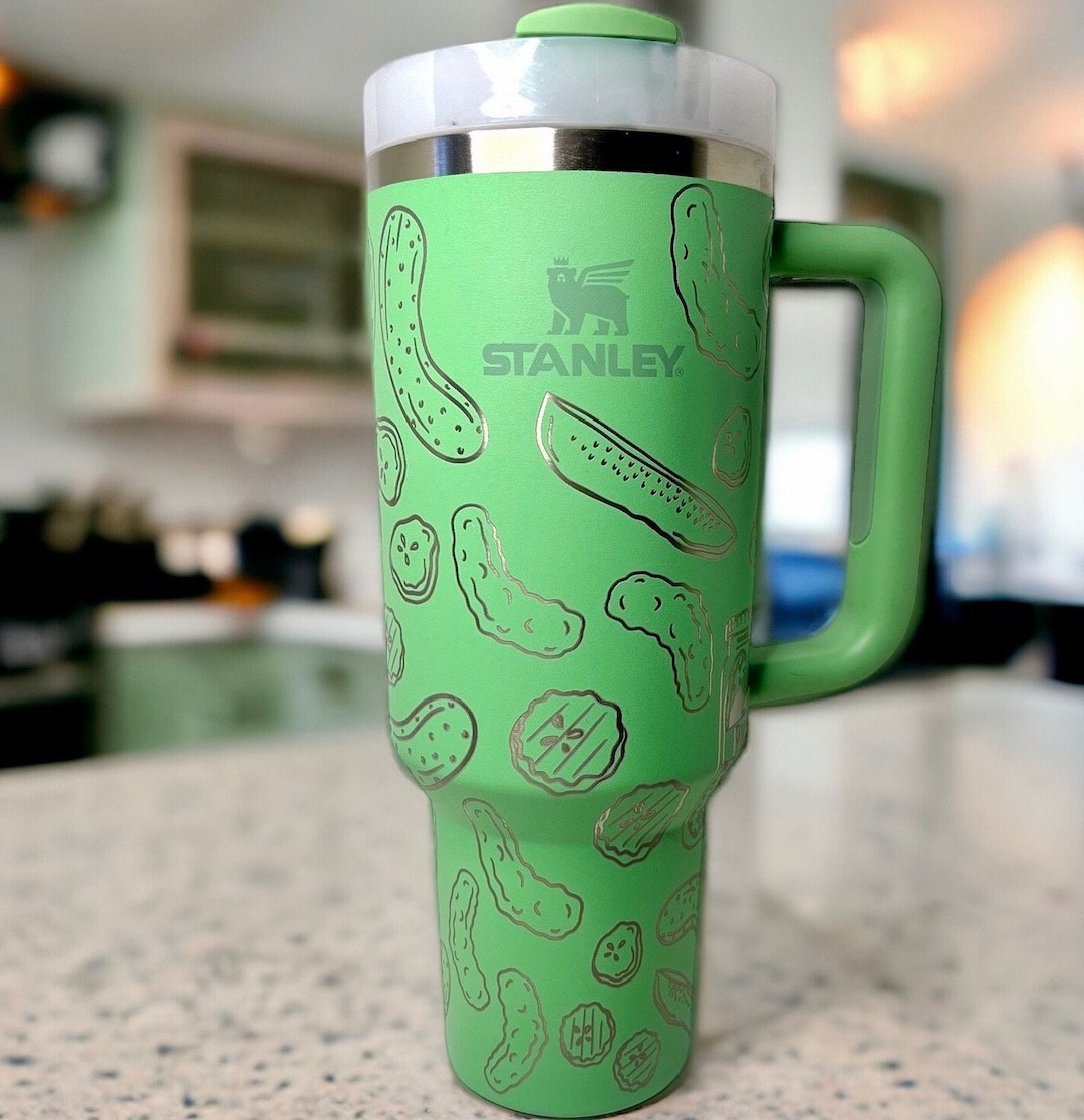 Pickles Engraved Stanley Cup and Other Generic Brands. 30oz and