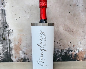 Enfriador de vino Yeti personalizado grabado, regalo de bodas.