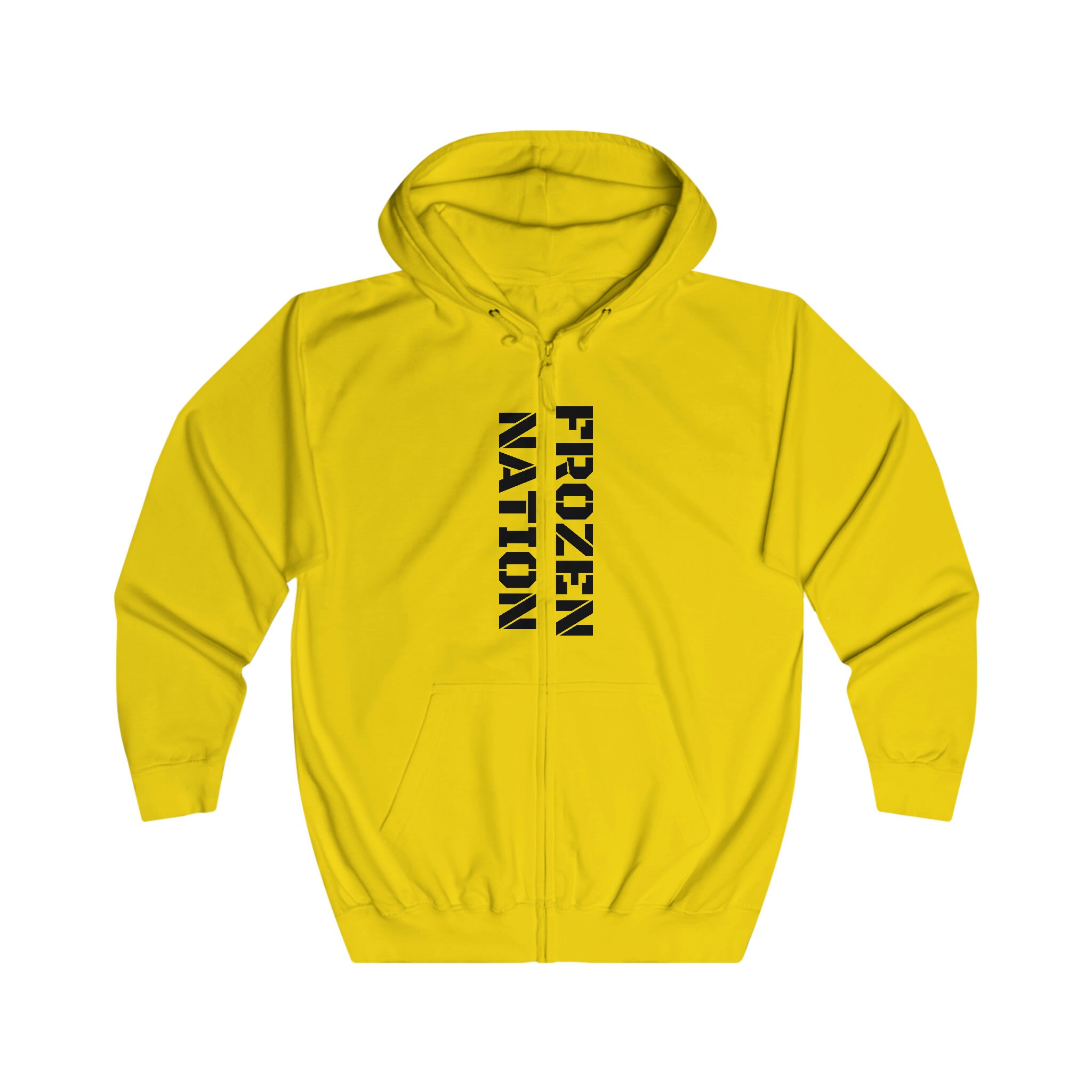 Frozen yellow hoodie discount