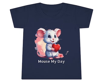 Toddler T-shirt with motifs "Mouse My Day"