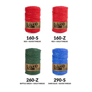 WAS cotton string, braided, 5mm, 100m, with polyester core, 43 colors image 6