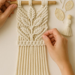 100% Recycled Cotton Cord / For Macrame / Braided / For Handicrafts / 5mm / 100m / 43 Colors / ColiNea Premium Cotton Cords / DIY image 10