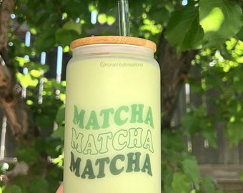 Matcha matcha matcha, matcha cup, matcha cup, matcha lover, beer glass can, matcha green tea, matcha tea cup